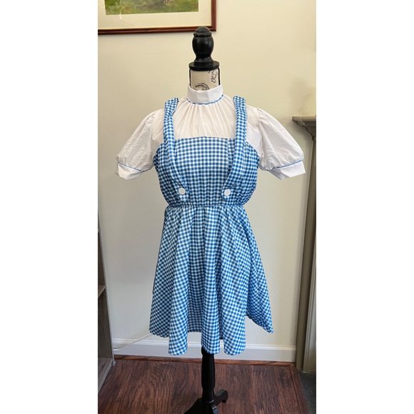 Wizard Of OZ Dresses Wizard Of Oz Adult Size Xl Dorothy Gingham Costume Dress See
